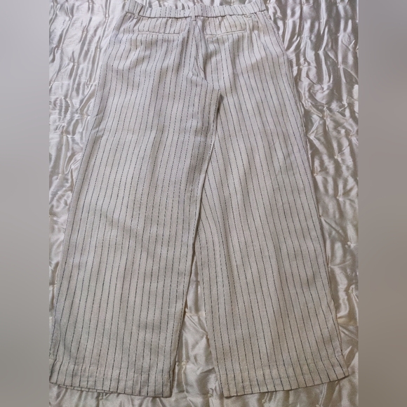 Wide Leg Linen Trousers. - Picture 12 of 12